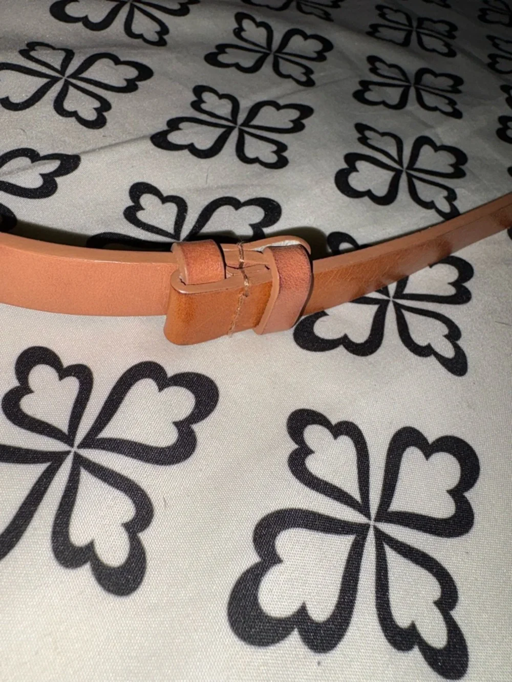 Michael Kors Tan and Gold Leather Belt - Picture 5 of 5
